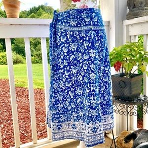 Vintage Wrap Skirt